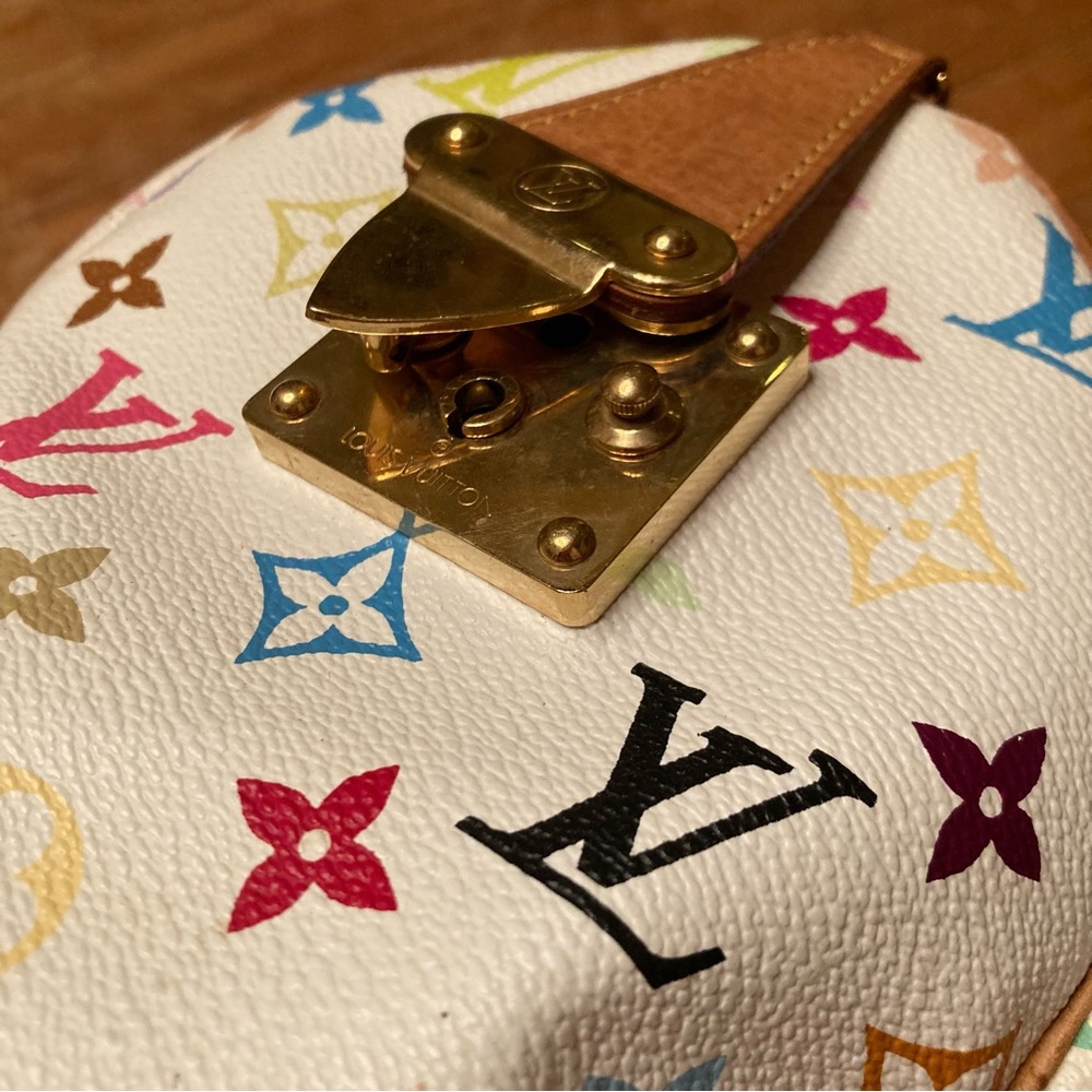 Authentic vintage Louis Vuitton Takashi Murakami Rainbow Monogram Speedy 30